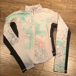 Lululemon Floral Dove print jacket